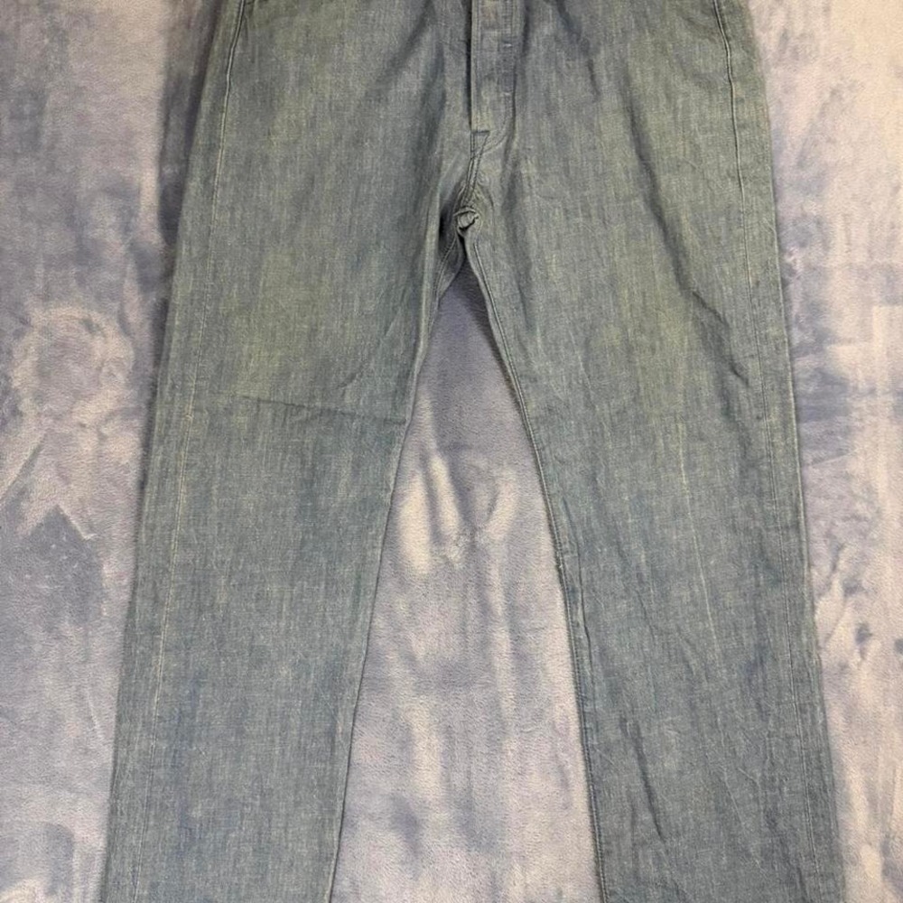 Levis 511 White Oak‎ Cone Denim Men's Blue Jeans men Size 36x34 Measures 32x30
